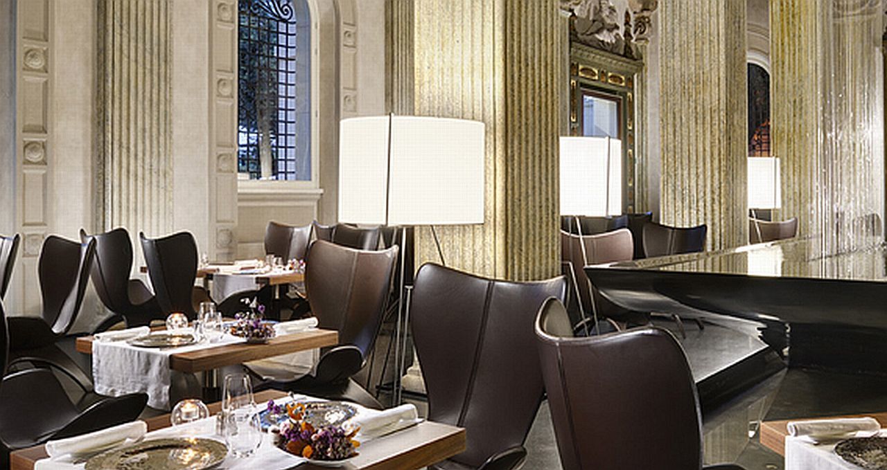 Palazzo Montemartini Rome, A Radisson Collection Hotel Bagian luar foto Restaurant
