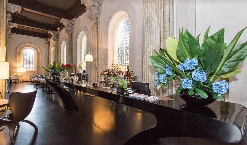 Palazzo Montemartini Rome, A Radisson Collection Hotel Bagian luar foto The bar at the restaurant